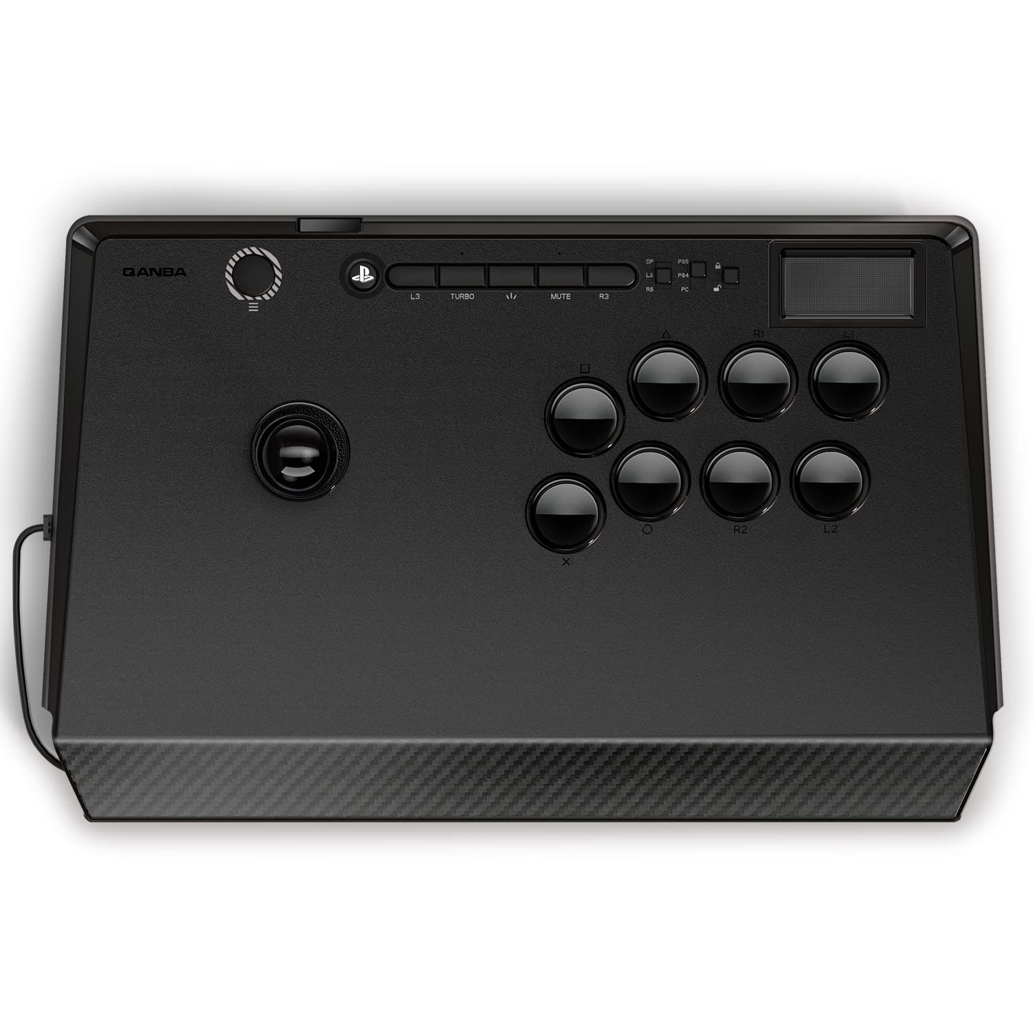Qanba B1 Titan Wired Joystick for PlayStation 5/4 and PC (Fighting Stick) Off...
