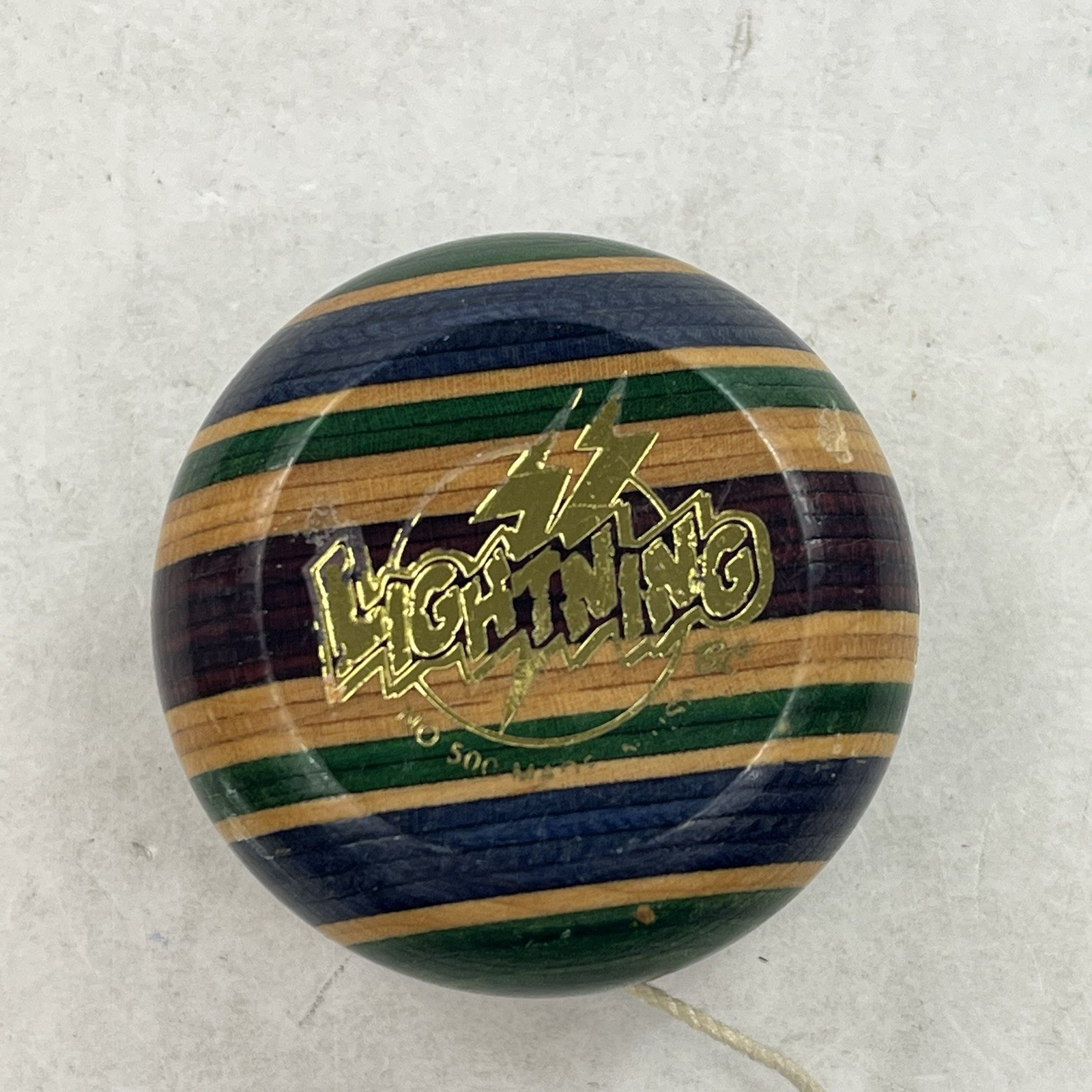 Vintage 1996 BC YoYo Lightning Champion Hardwood Made in USA