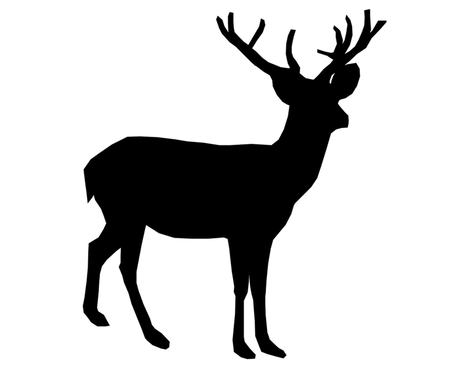 Deer Hunting Birthday ~ Edible 2D Fondant Cake Cupcake Topper ~ D24667