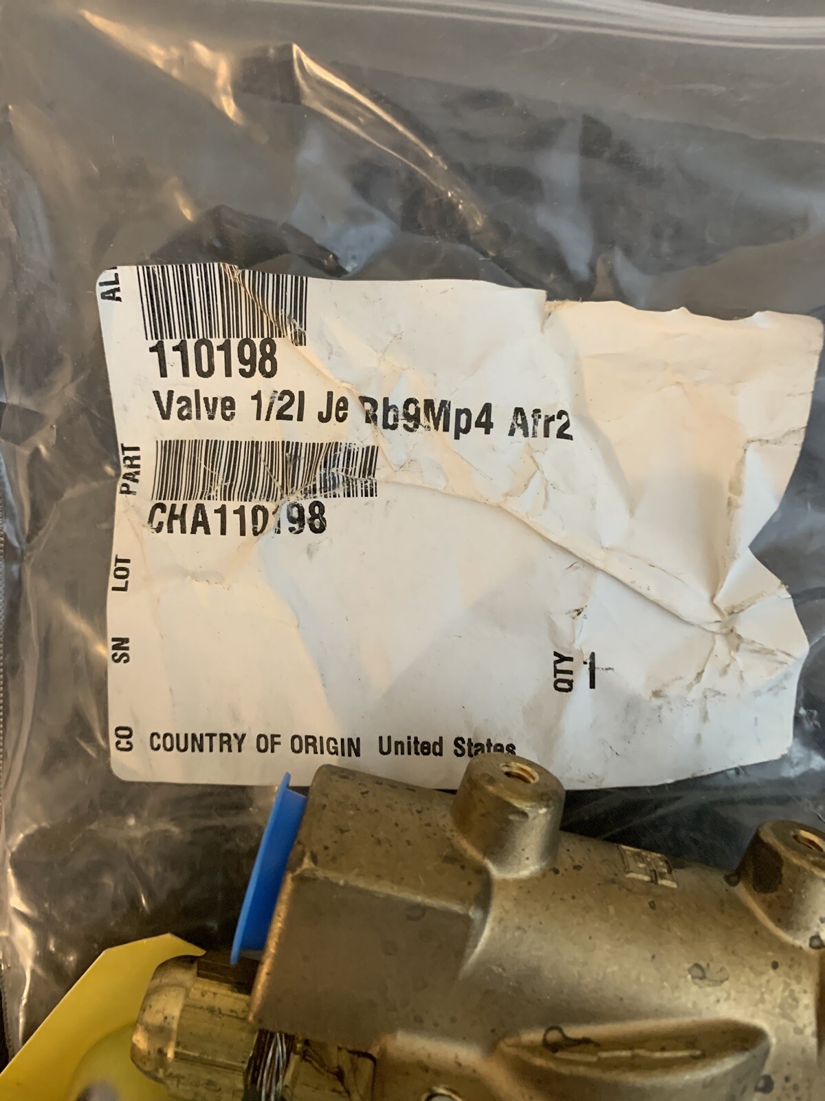 Champion - Moyer Diebel 110198 Genuine OEM Valve - 1/2I Je Rb9Mp4