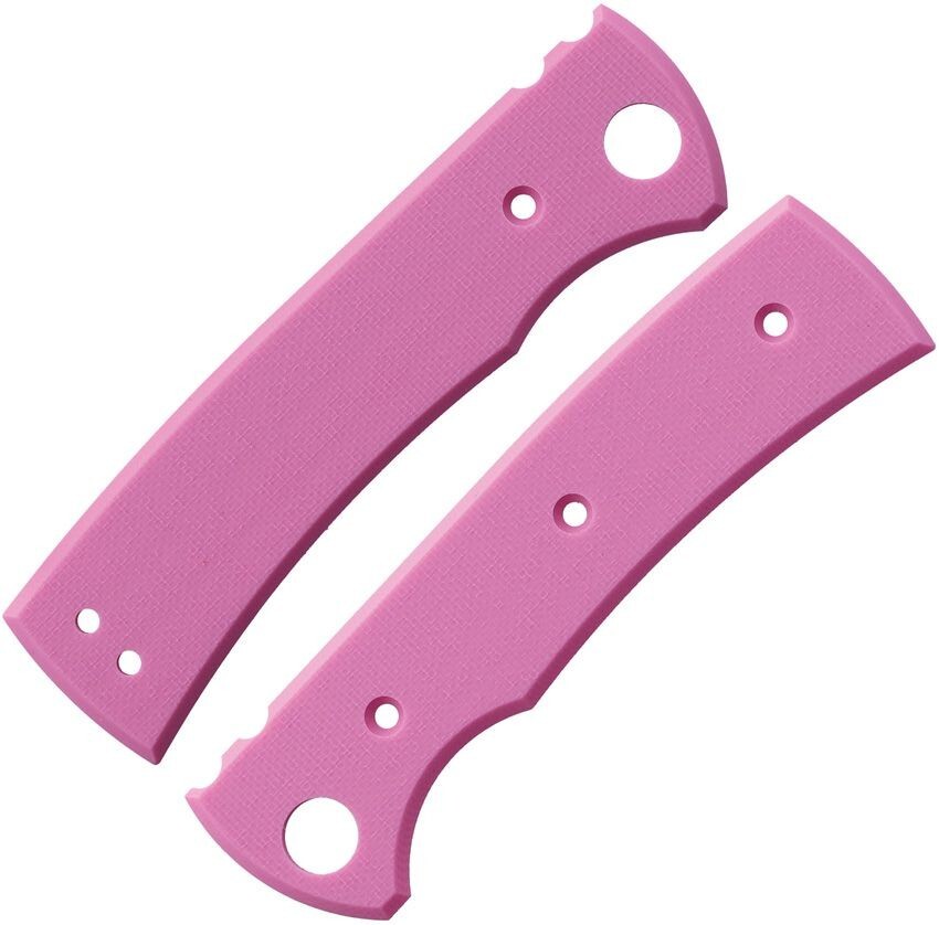 Chaves Knives Pink G10 Replacement Handle Scales For The Redencion Street Knife