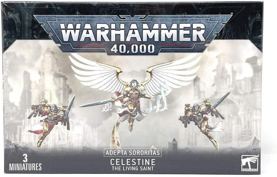Adepta Sororitas Celestine, the Living Saint - Warhammer 40k - Brand New! 52-58