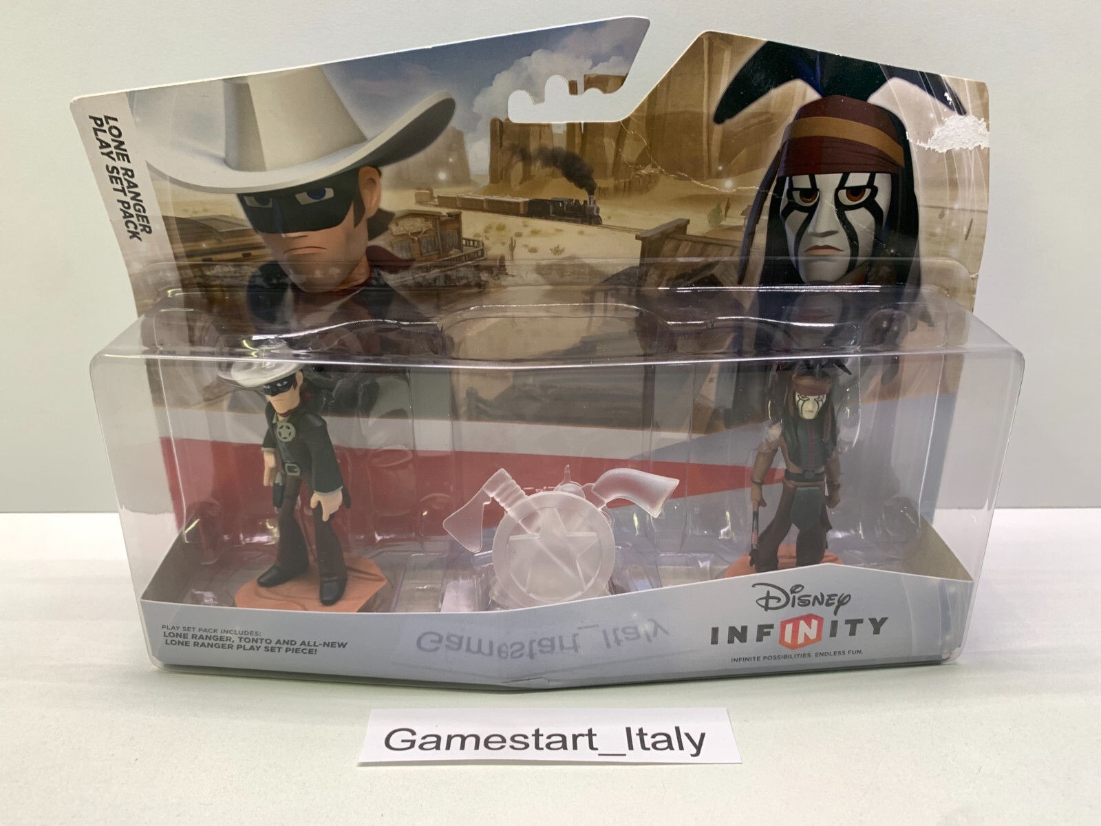 PLAY SET PACK: SILLY LONE RANGER - DISNEY INFINITY - NEW