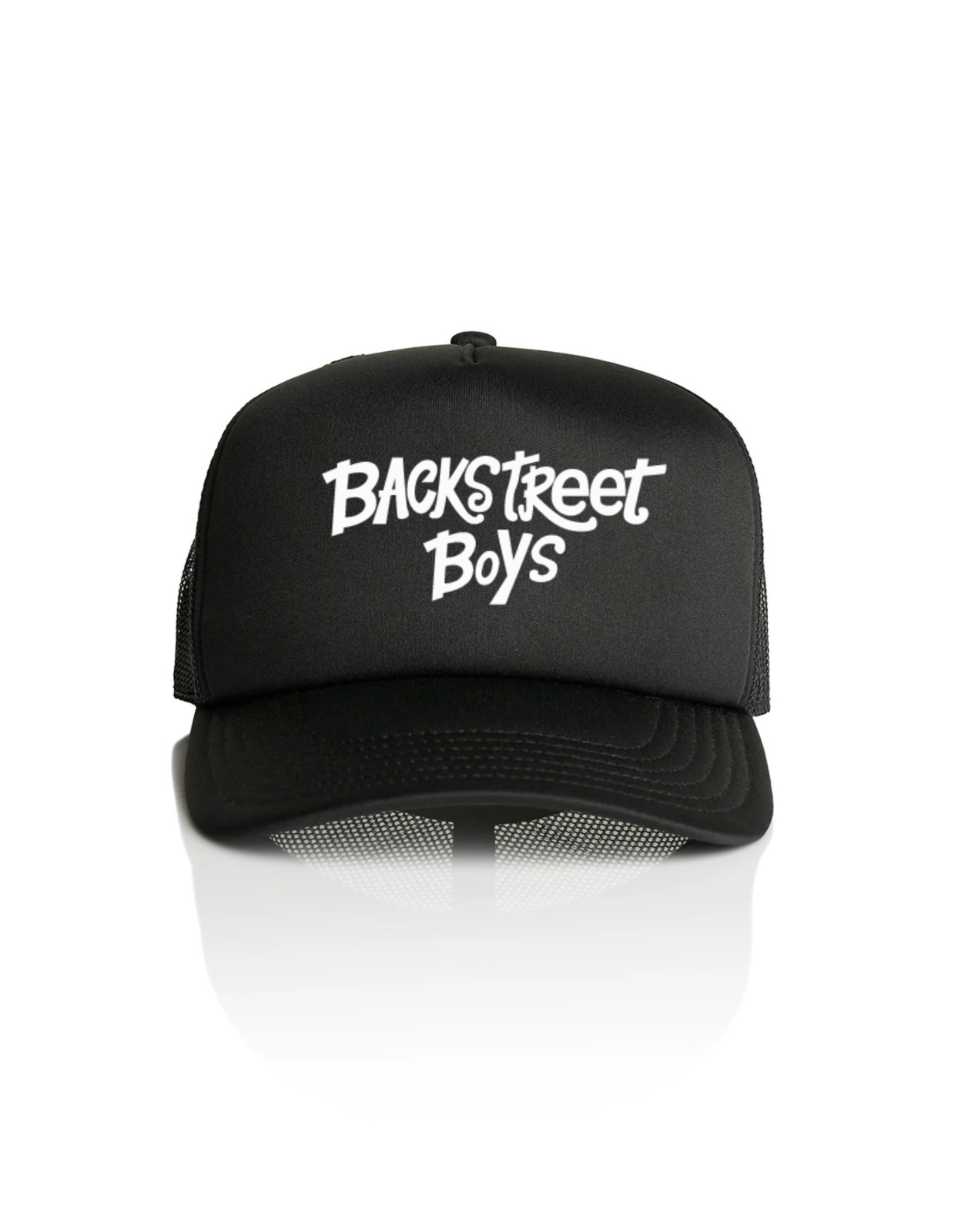 BACKSTREET BOYS  LOGO TRUCKER SNAPBACK HAT UNISEX ADULTS