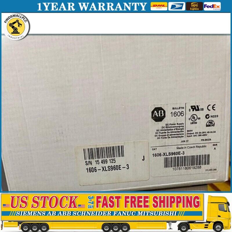 NEW Factory Sealed AB 1606-XLS960E-3 Power Supply 380/480 VAC 960W US Free Tax