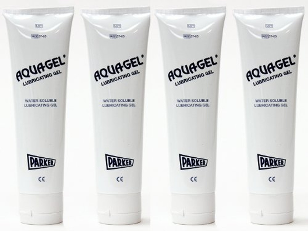 Aquagel Lubricating Jelly 5 Oz Tube -  Laboratories - (Pack of 4)