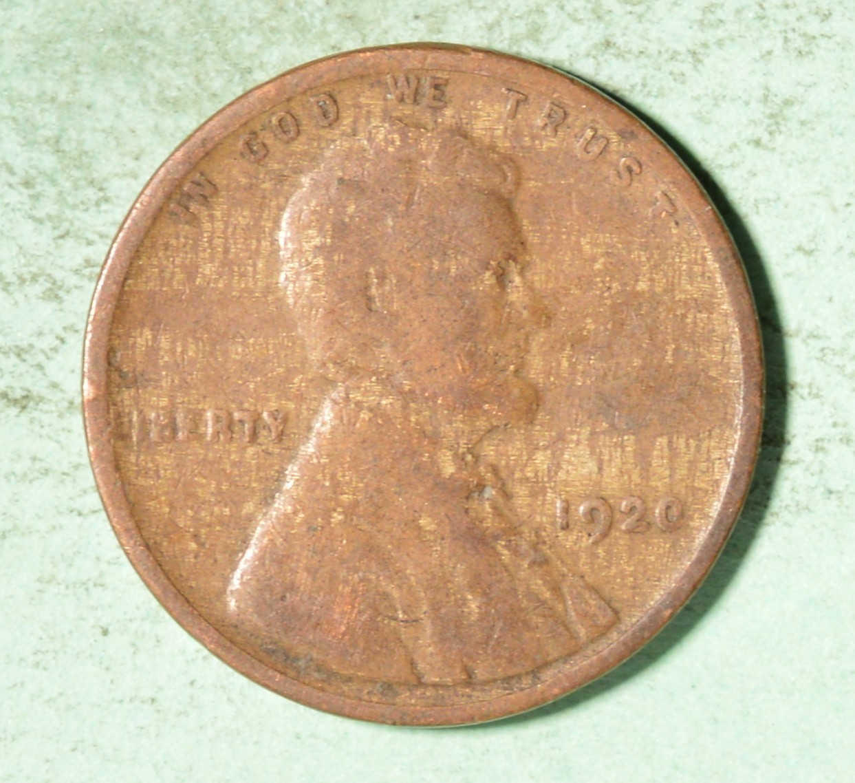 1920-P  USA Wheat Cent  - INV#X-155