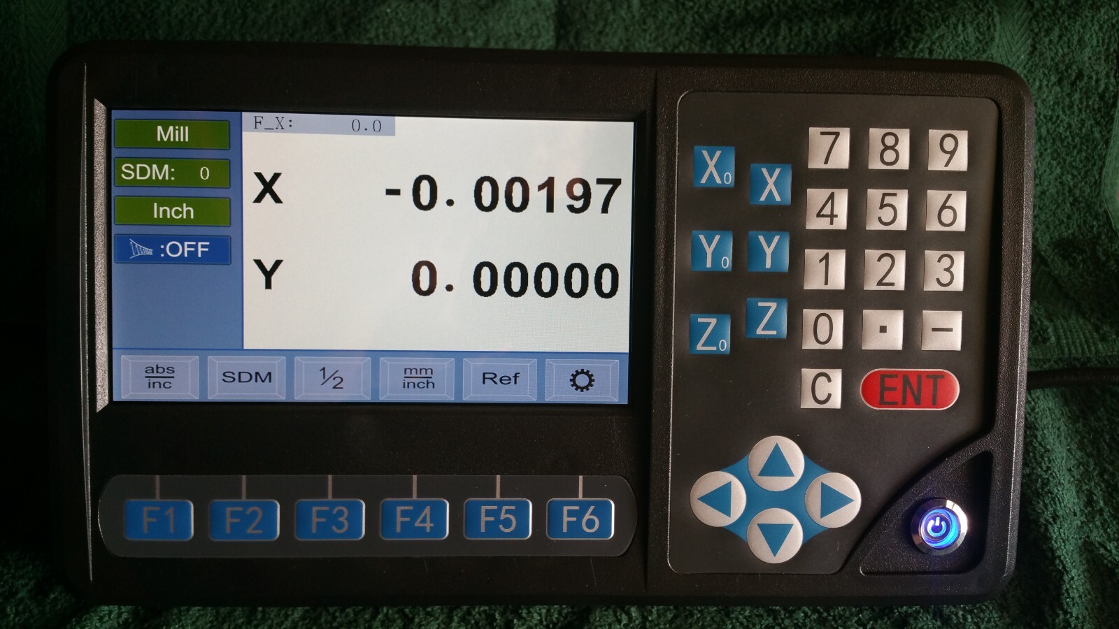 D80 2 & 3 axis display to replace your Sargon dro display with 25 pin plug