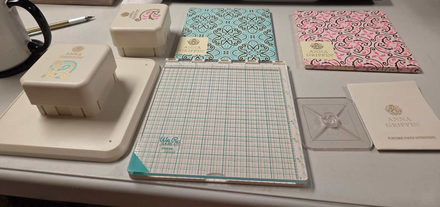 Anna Griffin Paper Punch Bundle We R Memory Keepers Precision Press