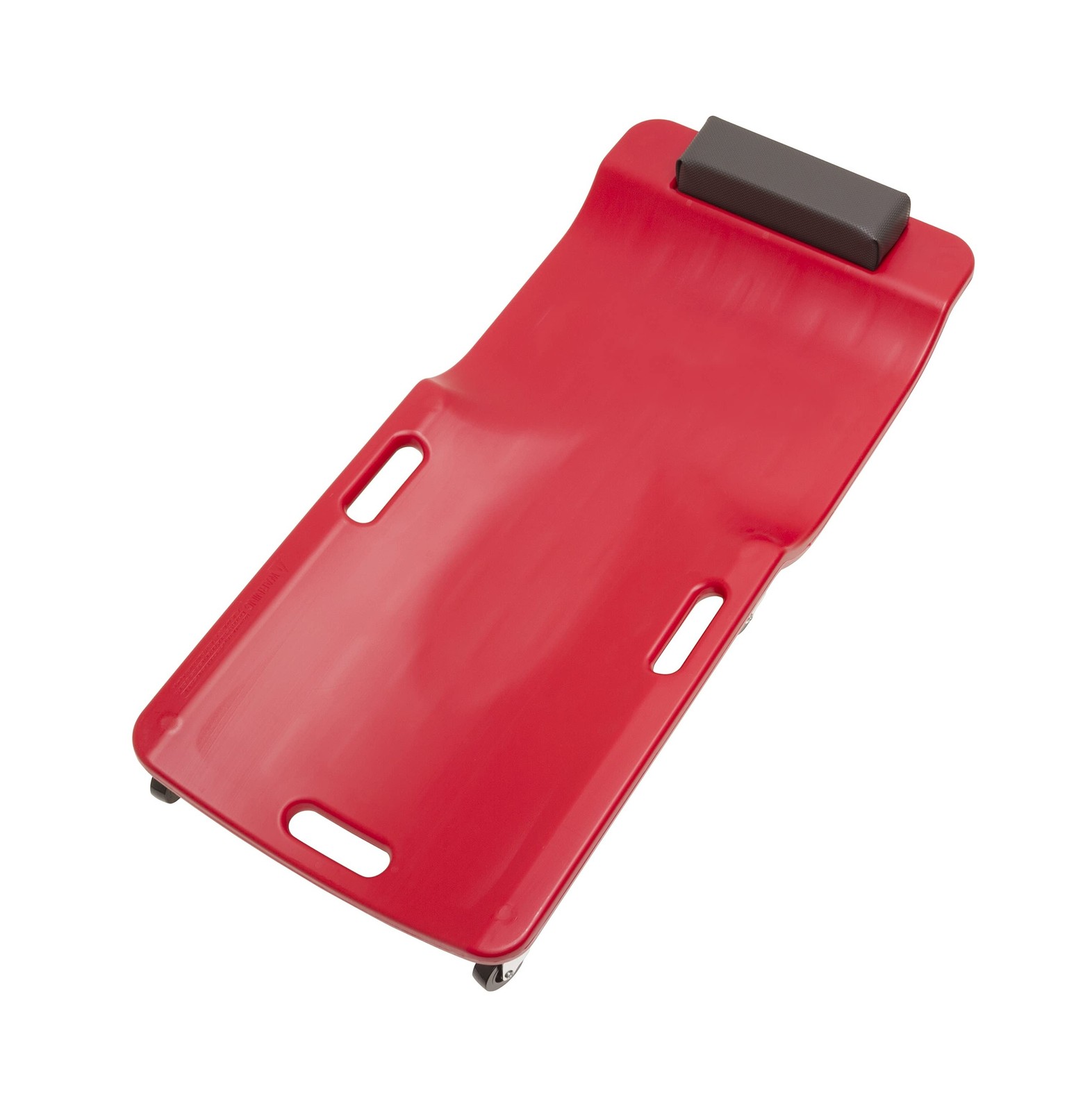 Lisle 92062 Red Plastic Creeper Red without Logo