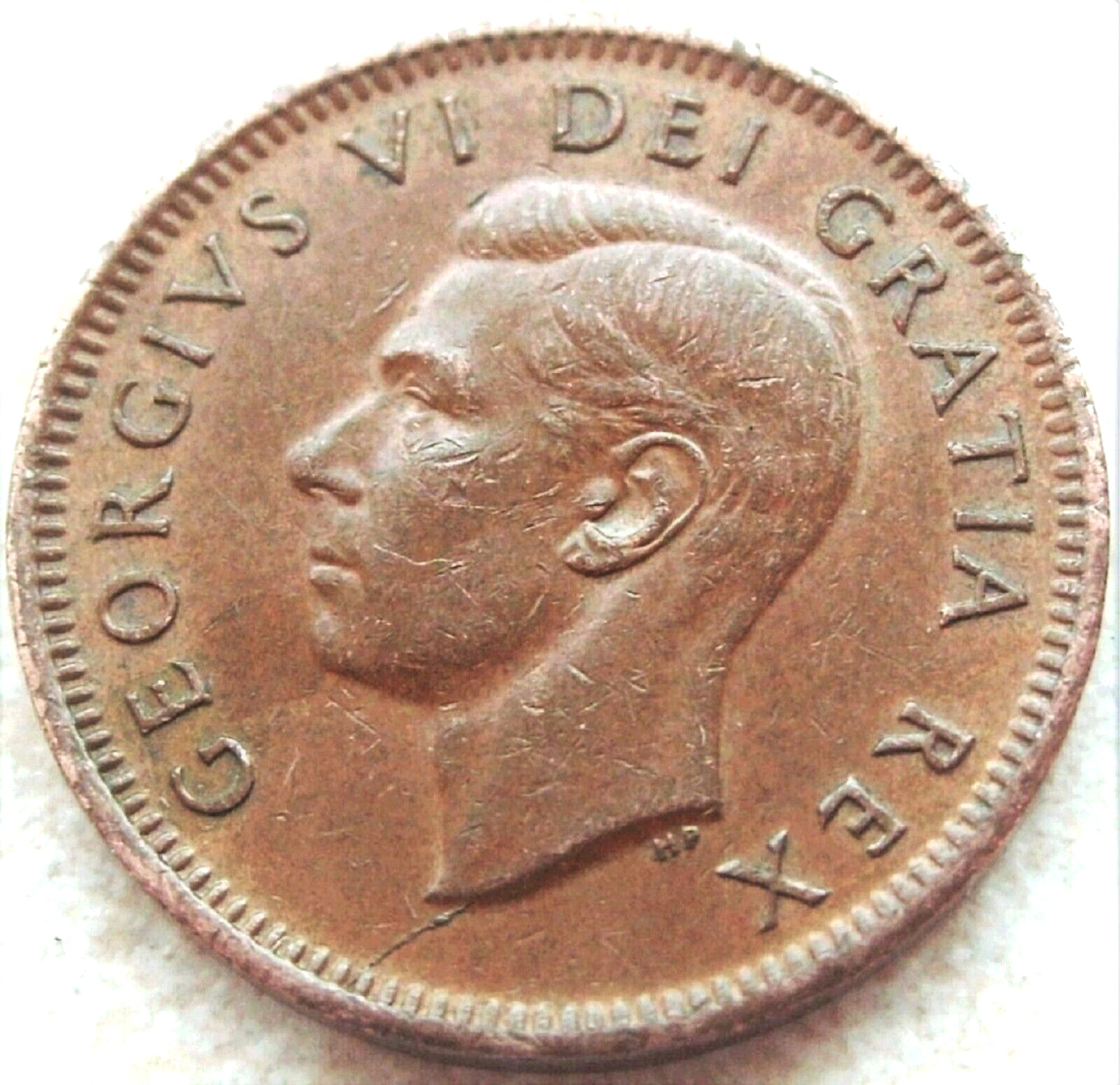 1951 CANADA ONE CENT GEORGE VI