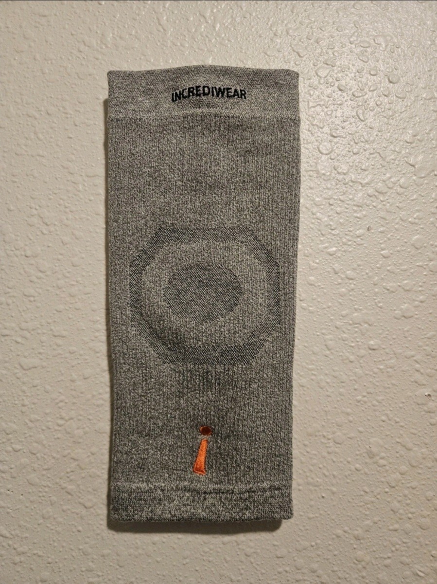 Incrediwear - Grey Knee Sleeve for Knee Pain and  Joint Pain Relief