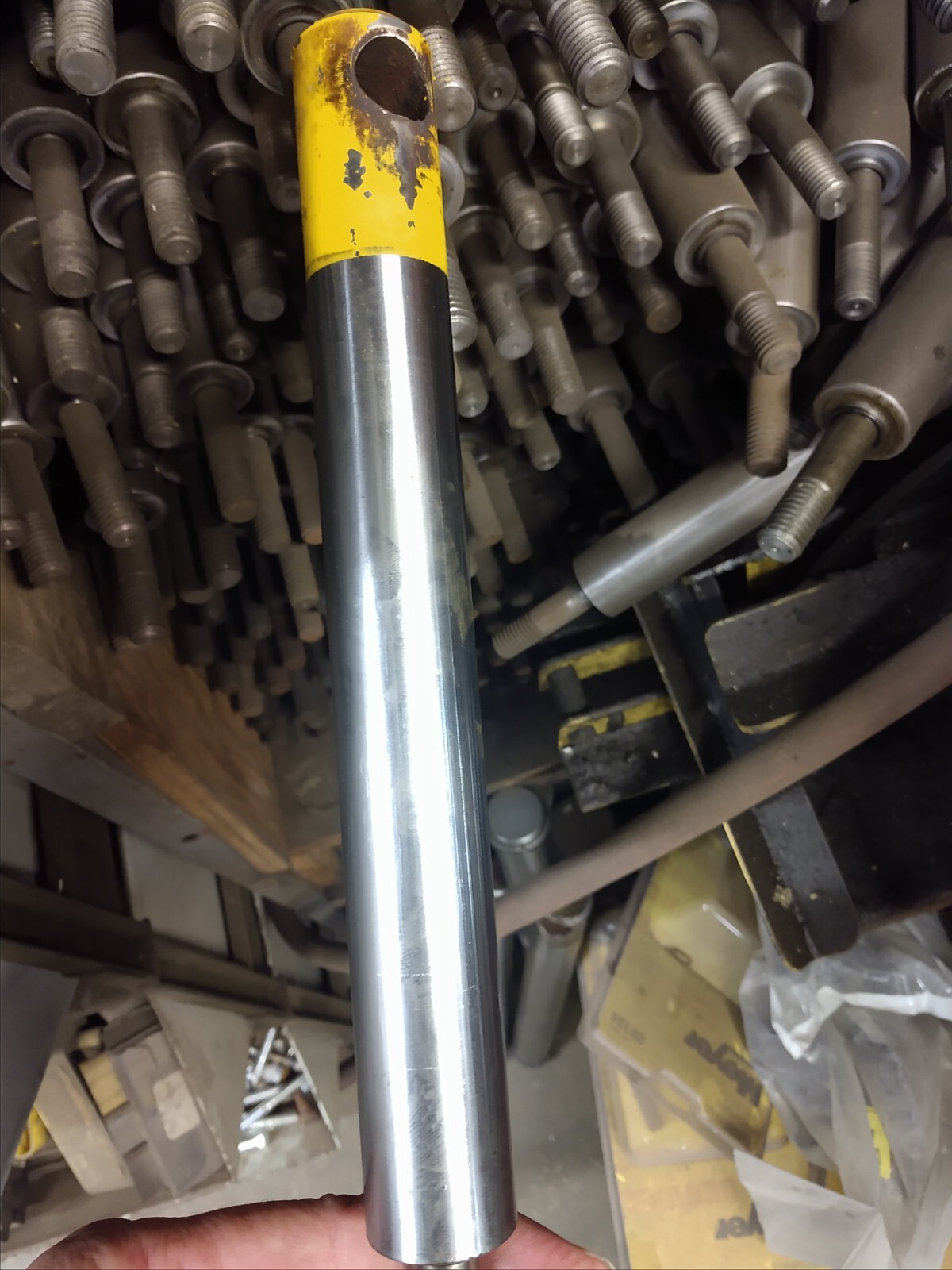 used 8" Meyer chrome H lift ram 15206 snowplow pump Diamond plow E60 E57 E47