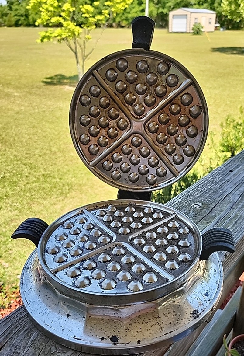 Electrical Cord Chicago Electric Mfg Handy Hot Waffle Maker
