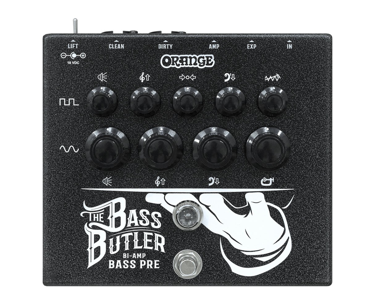 Orange Amplifiers Bass Butler Bi-Amp Bass Preamp Pedal - Open Box
