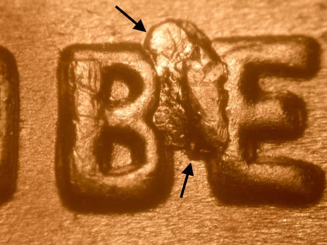 1955-S BIE Cent Error  Nice Ch/Gem BU Red Uncirculated Lincoln Wheat Penny #6G
