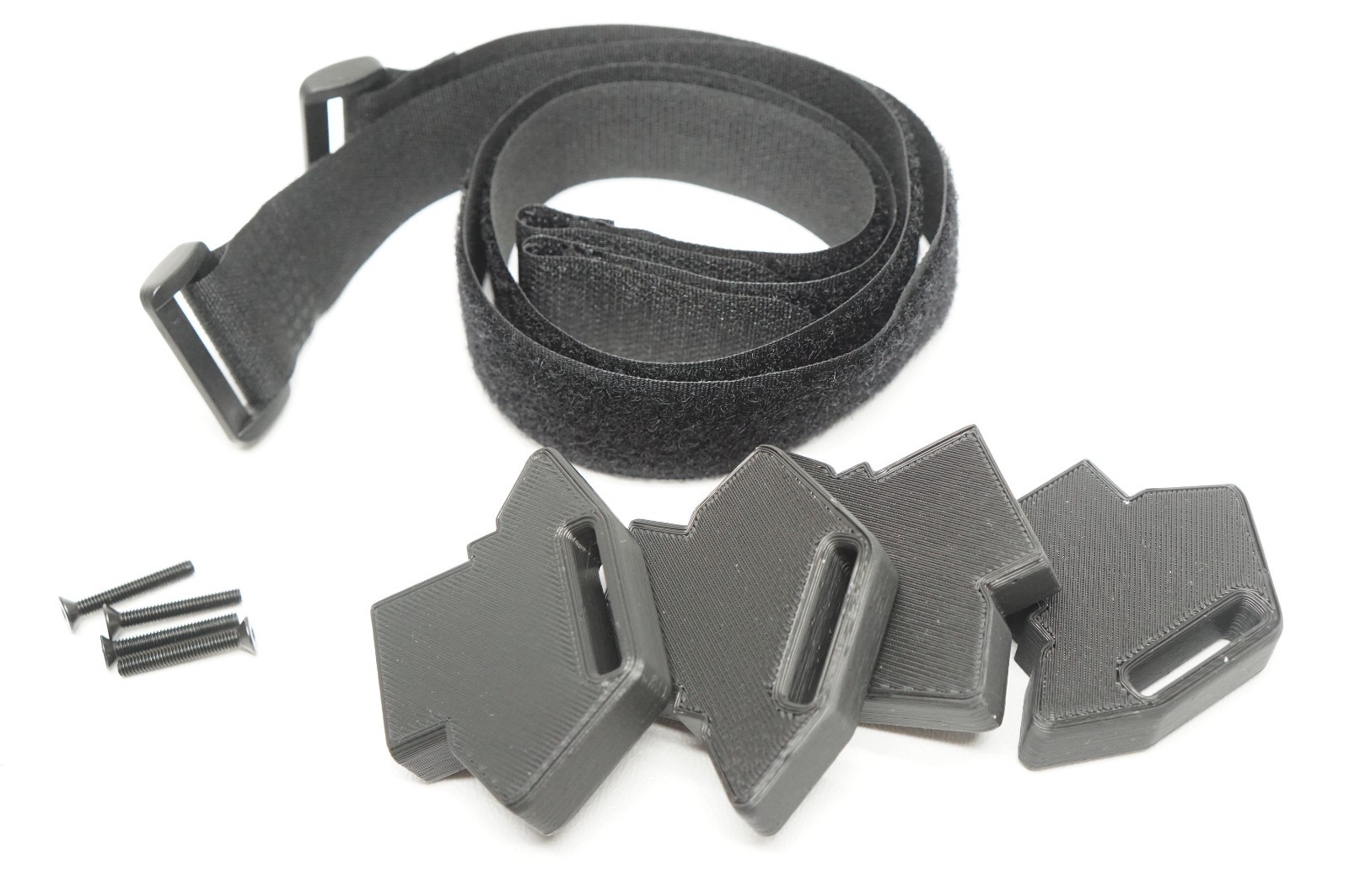Battery Hold Down Mounts / Straps - Compatible w/ Traxxas XMAXX XRT & Sandcar