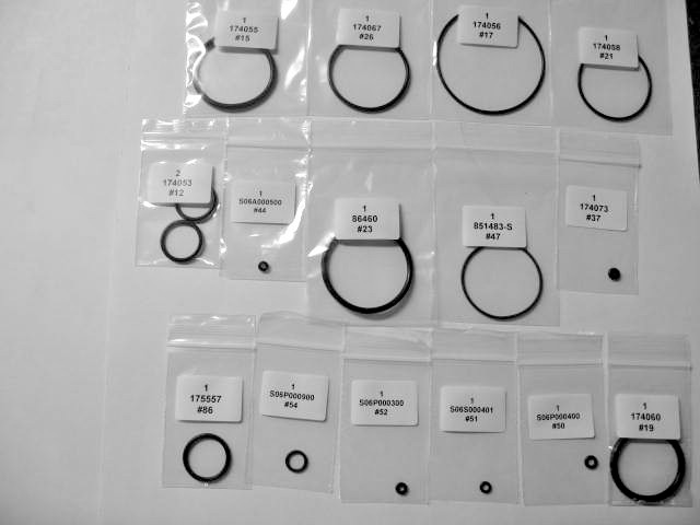 Bostitch N75C, N75C-1 Type O /  O-ring Kit / R&S 031-225BTN75C