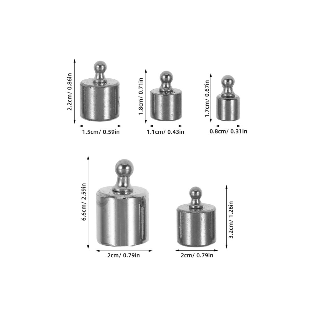 3 Sets Scale Adjustment Weights Gram Accurate Calibration for Digital