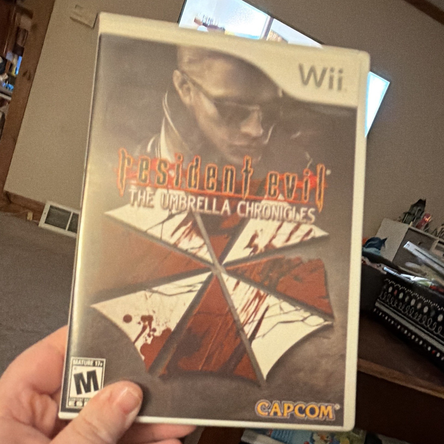 Nintendo Resident Evil: The Umbrella Chronicles DVD Keep Case for Wii