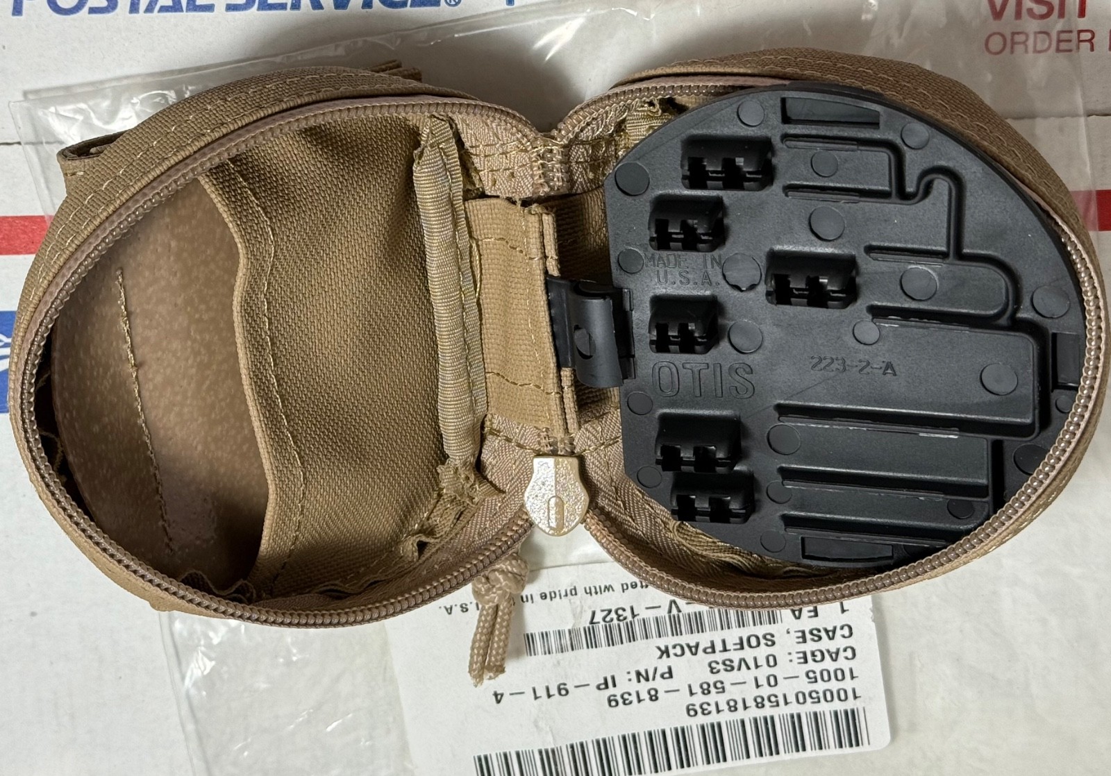 OTIS 5.56 / 9MM CLEAN KIT EMPTY SPARE UNIVERSAL SOFT PACK CASE -NEW