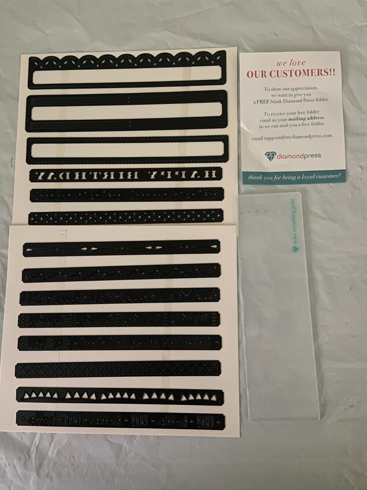 Diamond Press ALL OCCASION NESTING BORDER DIES-14