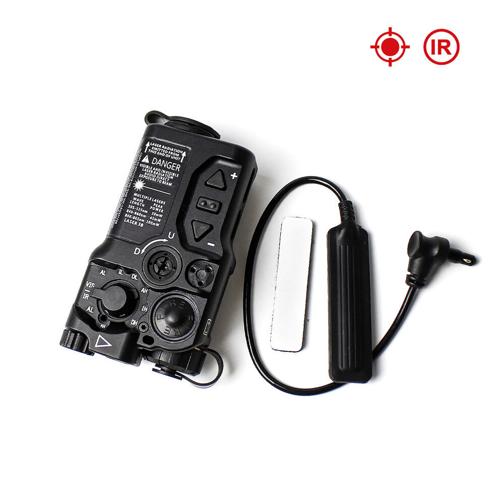 Tactical RAID-X IR Aiming Sight Red Green Dot Laser Hunting Flashlight SOTAC US