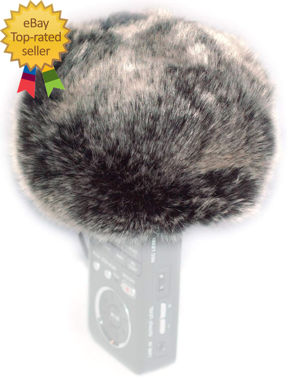 Furry Windscreen Wind Cover Compatible for Tascam Dr100Mkii
