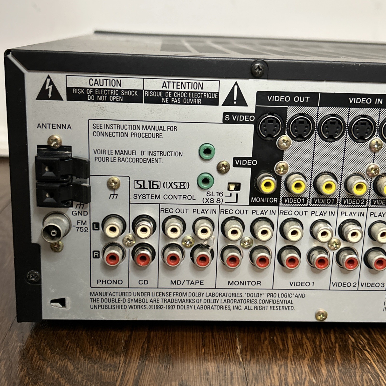 KENWOOD VR-309 5.1 DOLBY DIGITAL RECEIVER