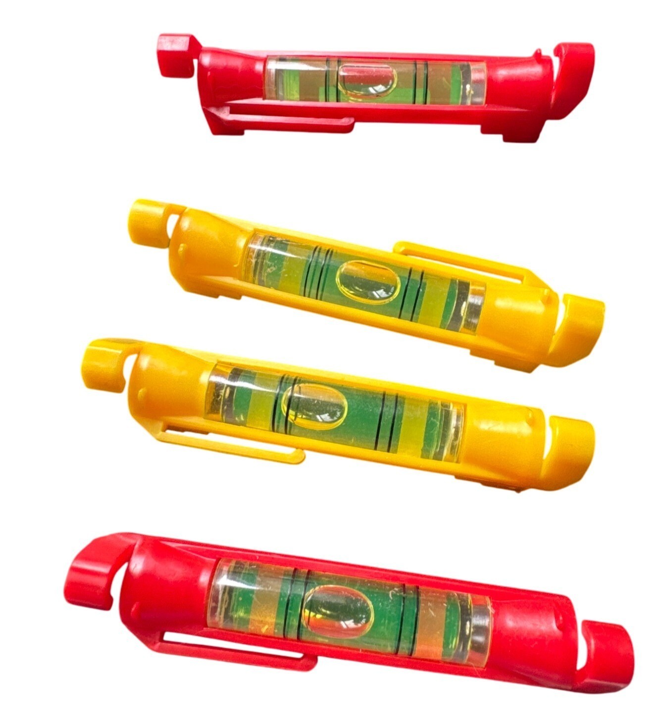 Level Pack of 4, New  Measuring Gadget String Level Accurate Adjustments Buildin