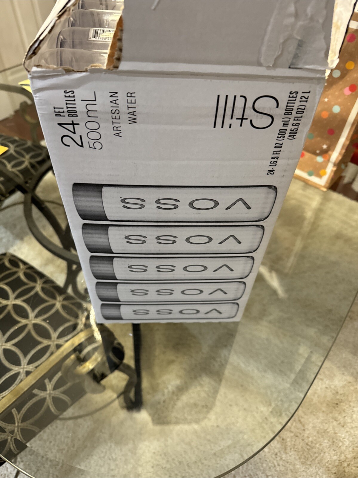 Voss Water Bottle Case