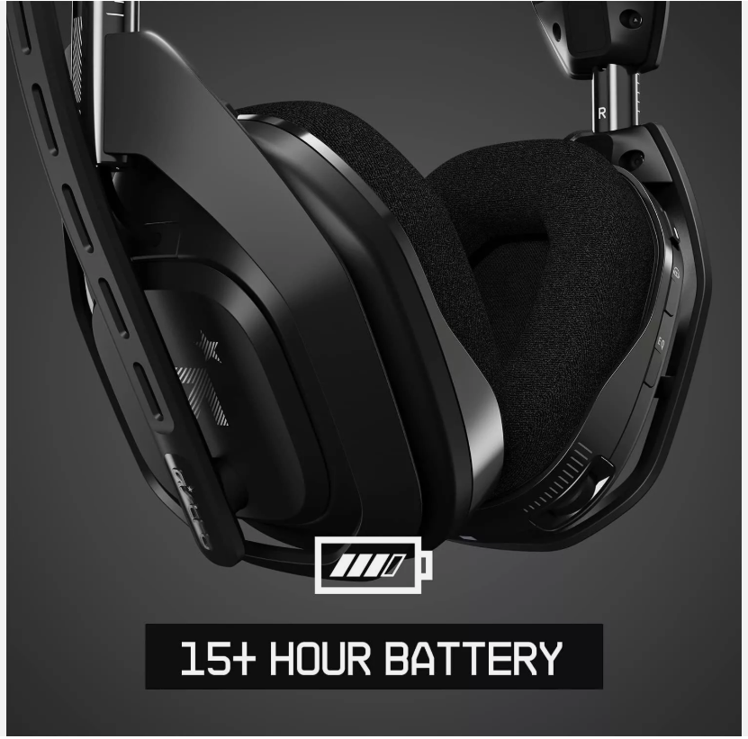 ASTRO Gaming A50 Wireless Headset + Base Station Compatible With PS5 PS4 PC, Mac