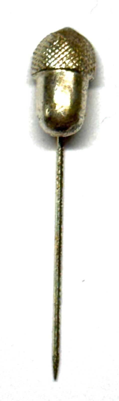 Silver Acorn Shooter Pin (H39n)