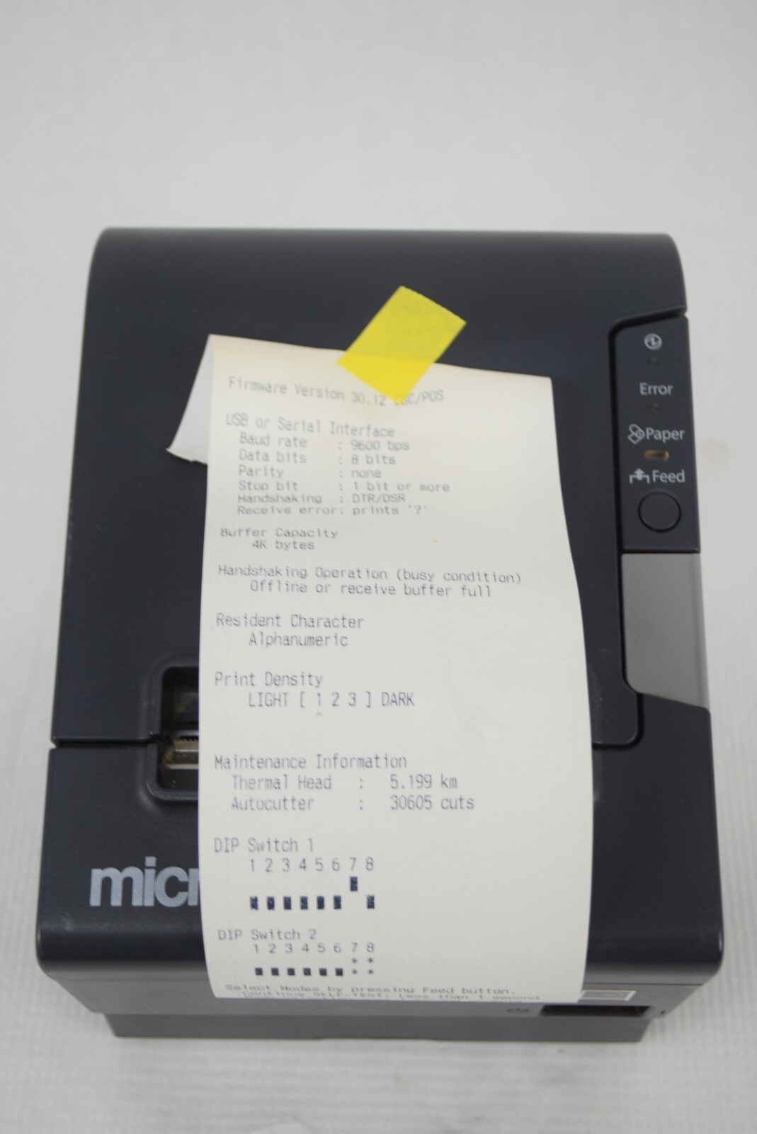Micros M244A Epson Thermal Receipt Printer