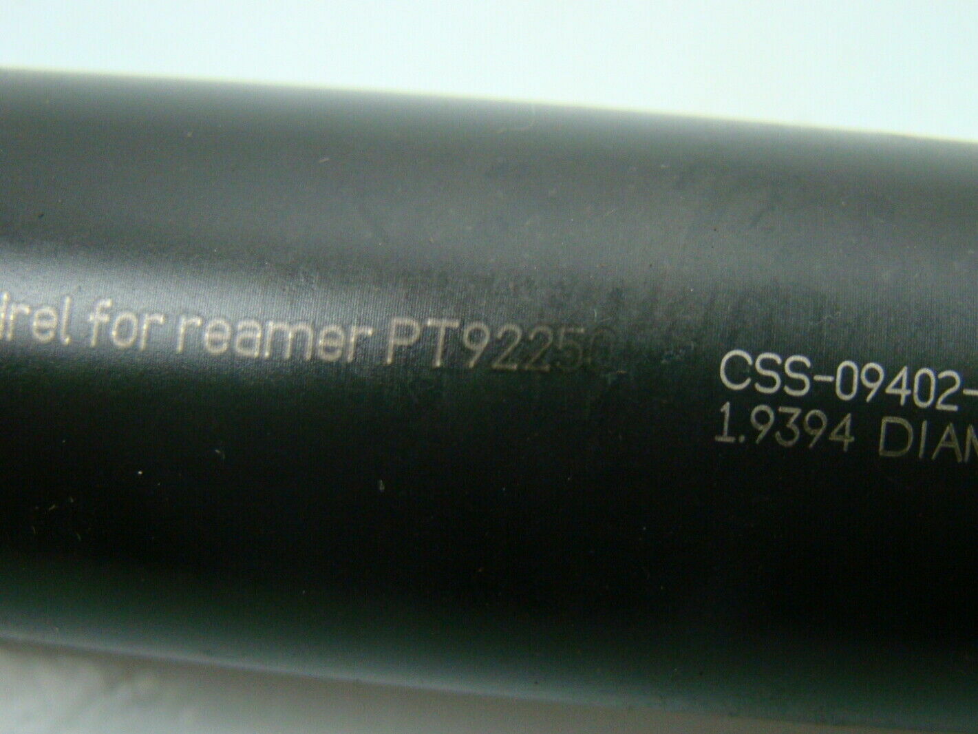 Milling Mandrel 1.9394" Diameter CSS-09402-D10
