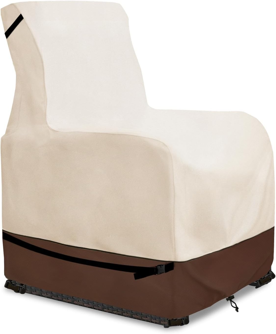 Outdoor Recliner Chair Covers Patio Swivel Chair Covers 600D Heavy Duty