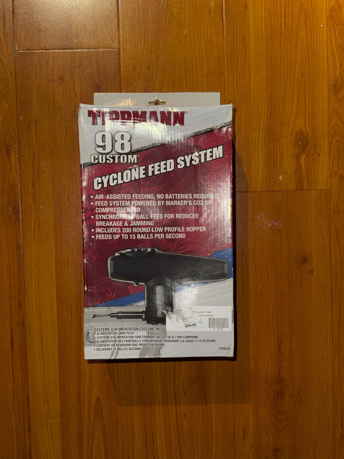 Tippmann Paintball 98 Custom Black Cyclone Feed System - Open Box