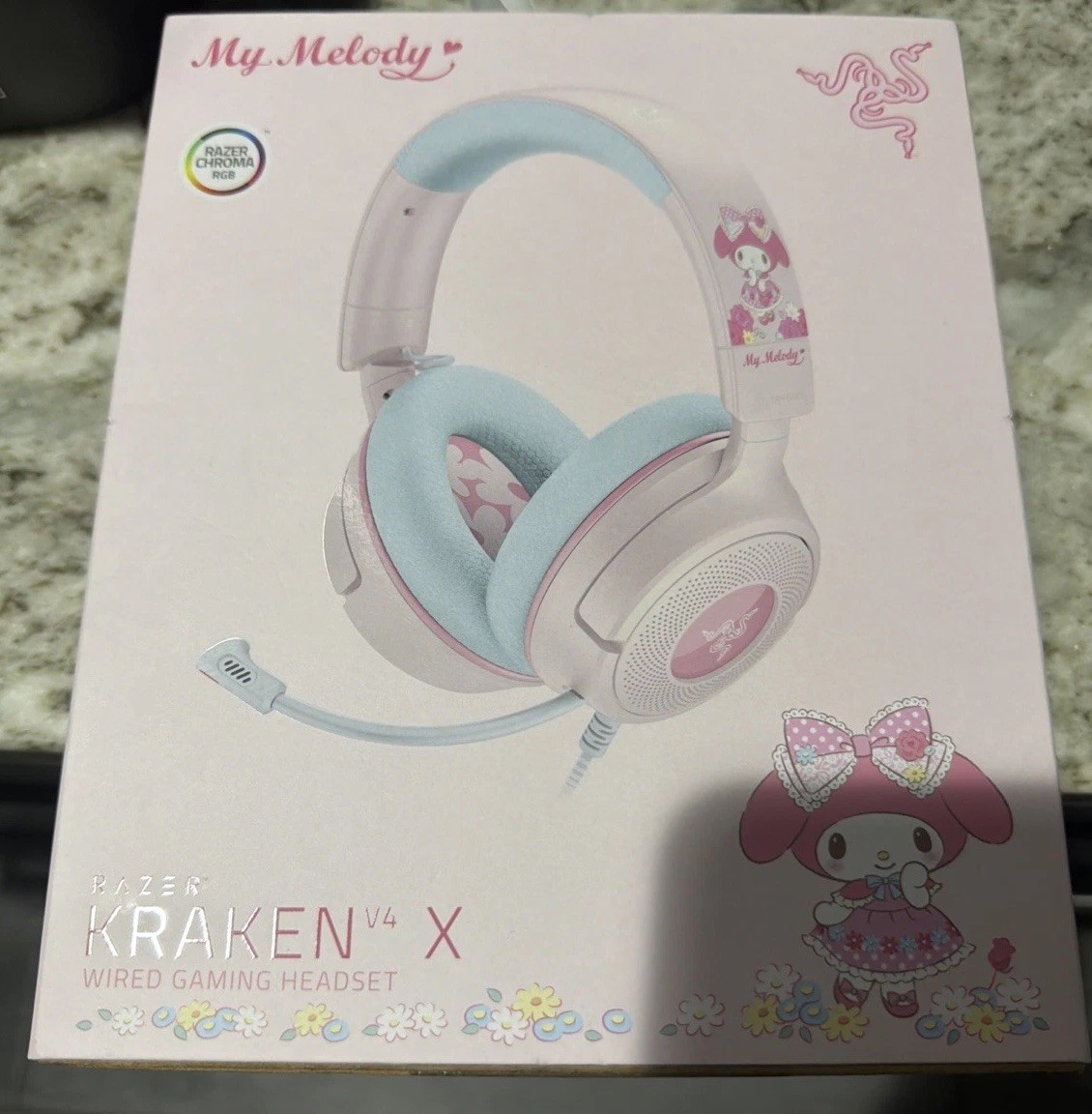 Razer Kraken V4 X Wired Gaming Headset - My Melody Edition
