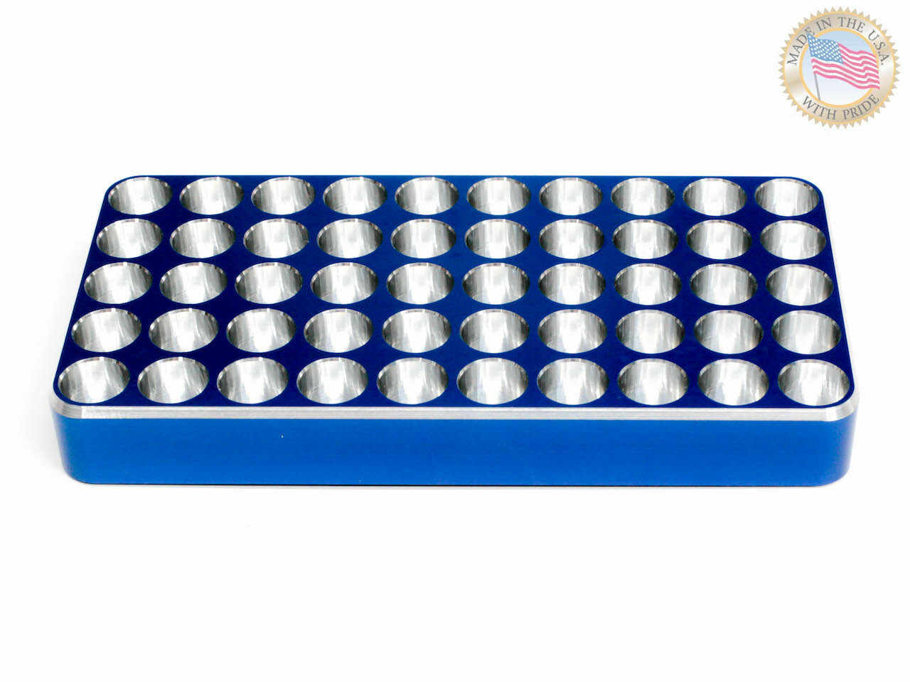 6.5 Creedmoor Reloading Block Tray Loading CNC Made Billet Aluminum By Jofer USA