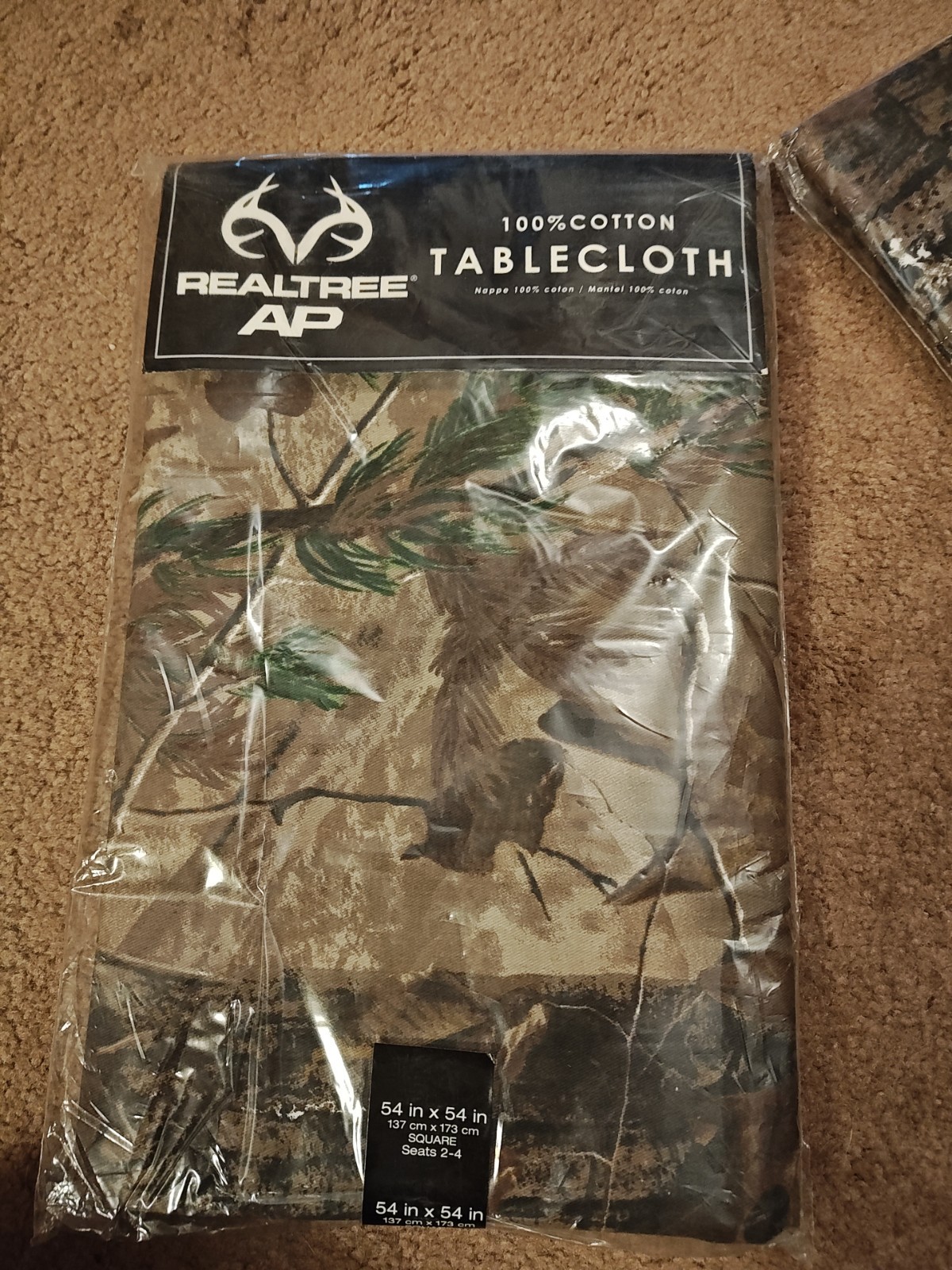 Realtree AP 54" X 54" 100% Cotton Table Cloth