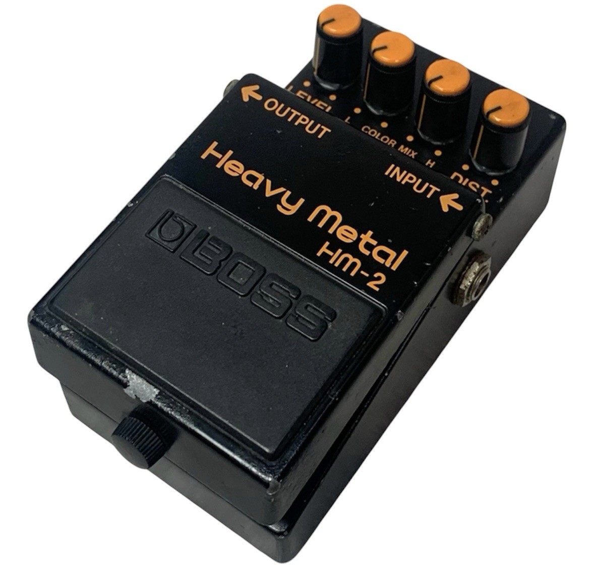 BOSS HM-2 Heavy Metal Distortion Pedal Tested Working Minor Scratches Japan