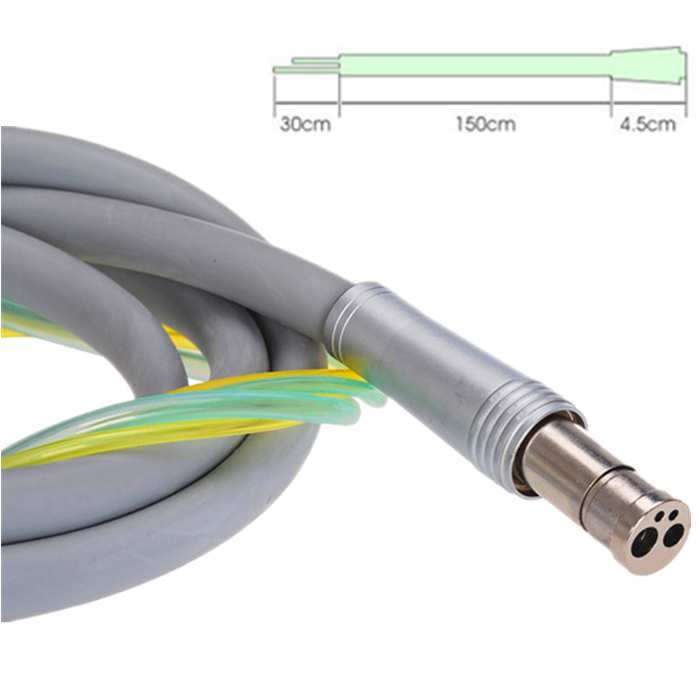 4 Hole Tubing Tube Cable Silicone Hose T4 For Dent High/Low Speed Handpiece
