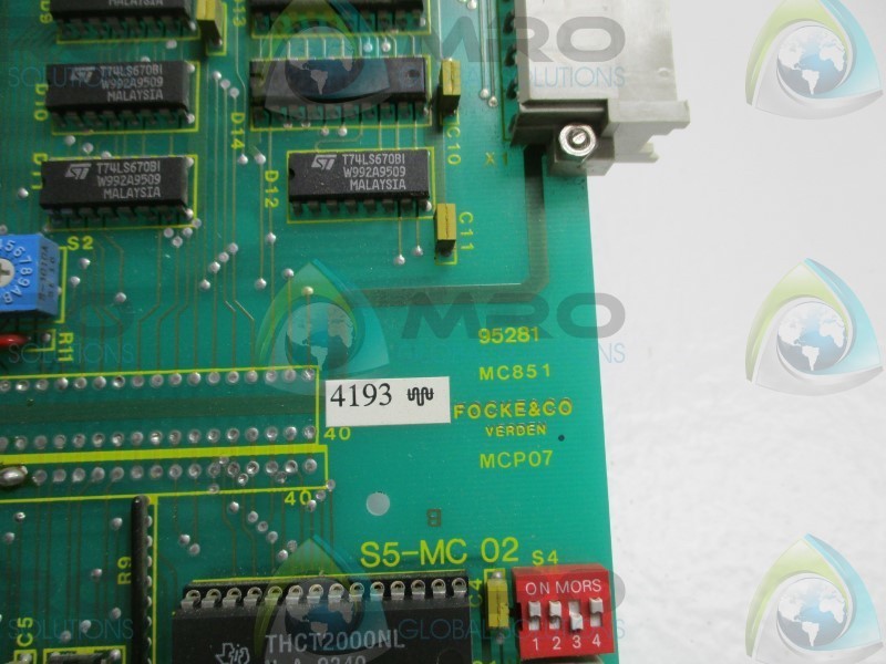 FOCKE S5-MC028B CONTROL BOARD MODULE NSNP