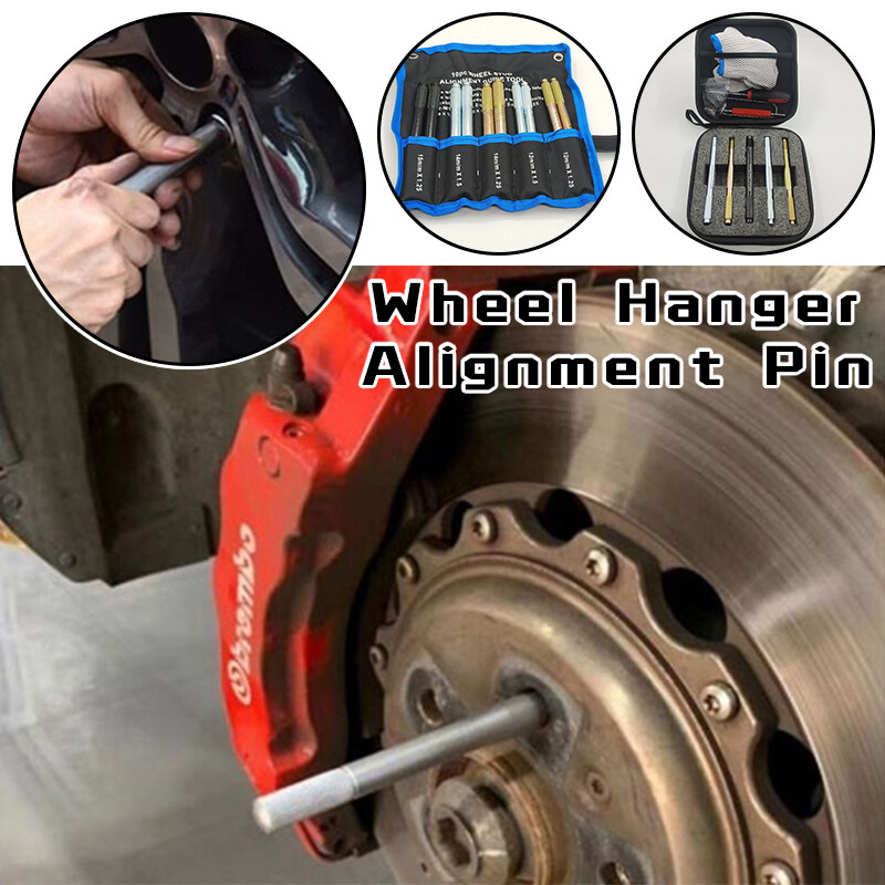 8/10/16Pcs Wheel Hanger Alignment Pin Tight Grip Knurled End Wheel Fixing Tool