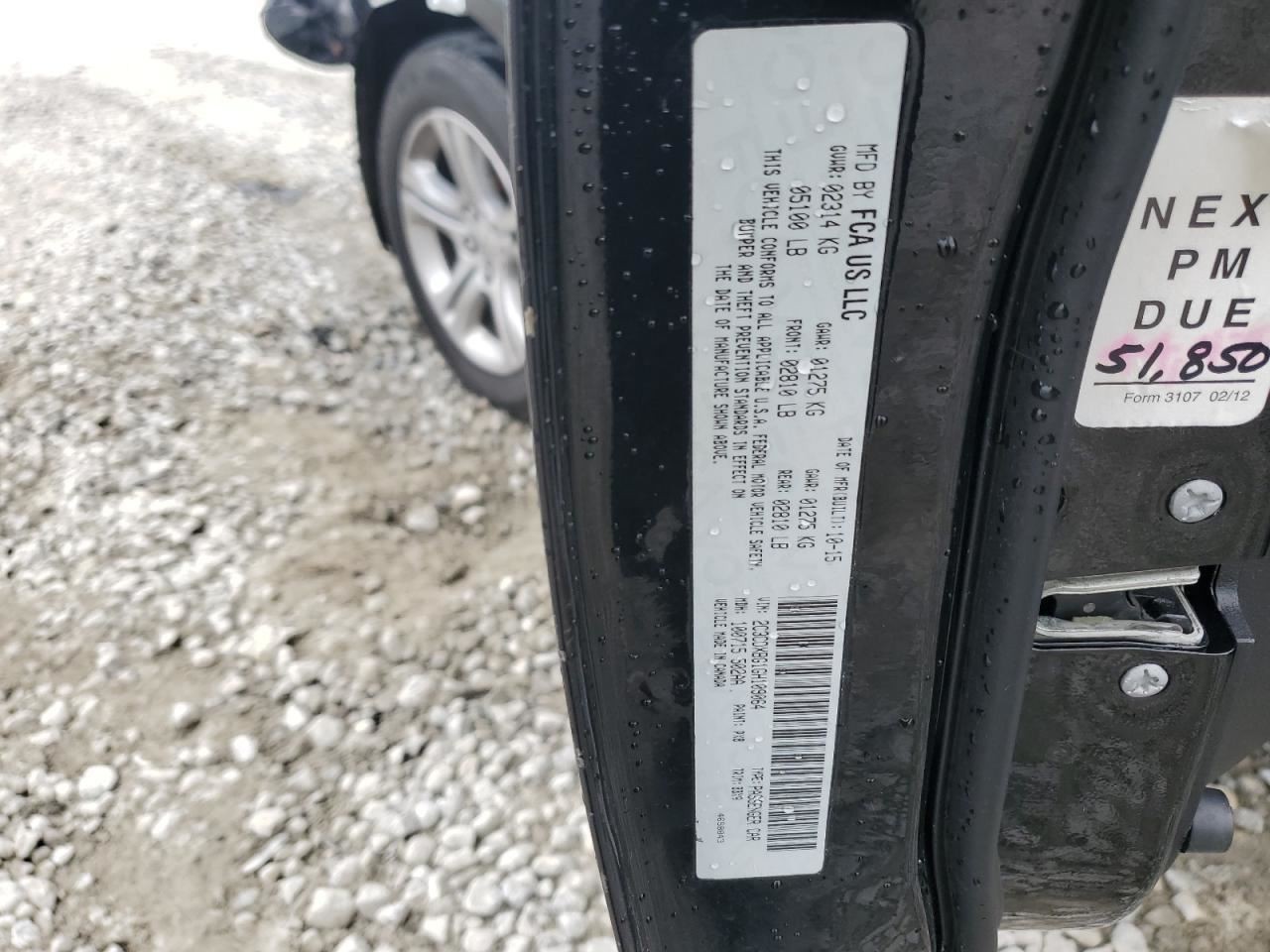 CHARGER 2016 Glove Box 4793551