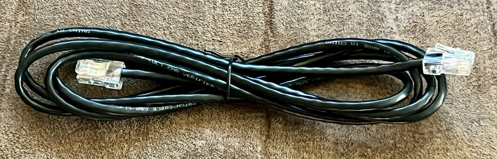 6ft LOROM CAT5E PATCH CABLE E141823-6  CSA LL97744 24AWG l👀k