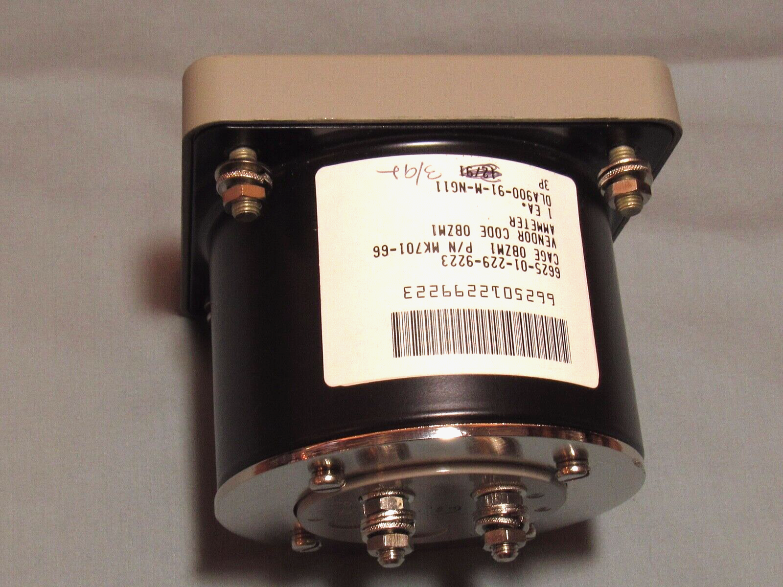 MKC Electronics MK701-66 AC Ammeter, range 0-30 Amps, panel mount.