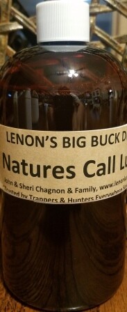 Buck Whitetail Nature's Call Lure Pint Trusted by Hunters Everywhere Since 1924!