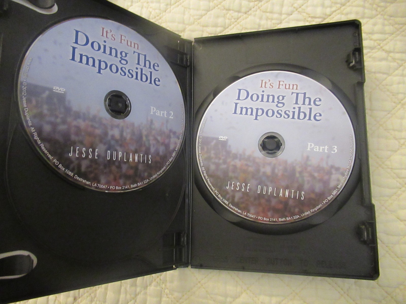 Jesse Duplantis Sermon DVD 4-Set (8 Discs)
