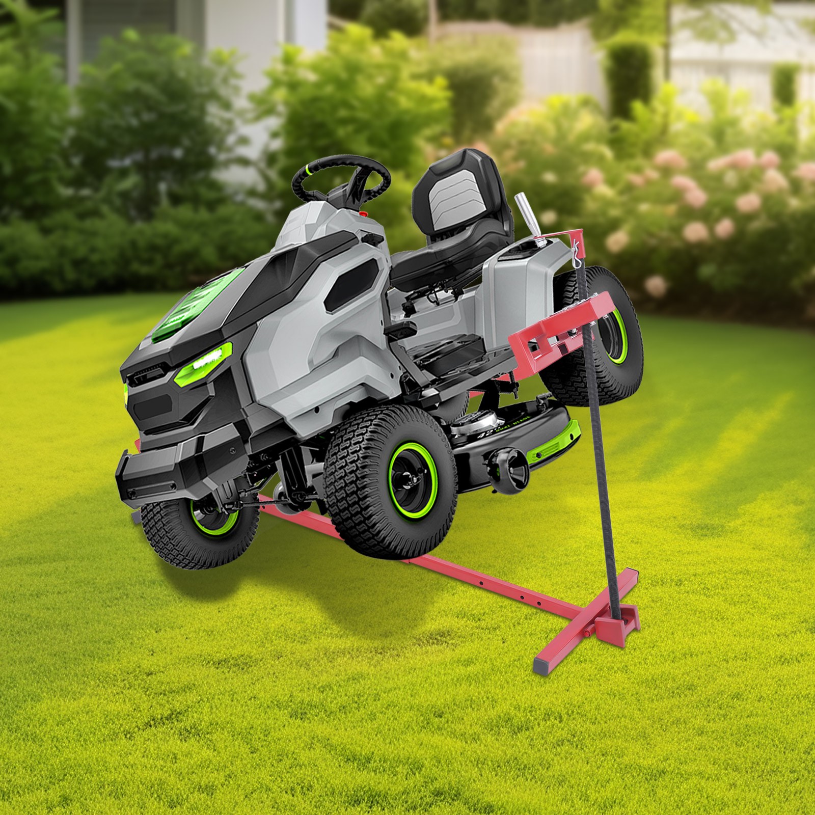 Lawn Mower Lift Lawn Mower Lift for Maintenance and Repair 880lbs Max Lift 29in